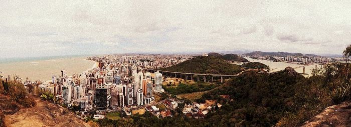 Morro do Moreno - vista panorâmica