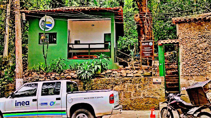 Guarita de entrada do Parque Estadual da Serra da Tiririca