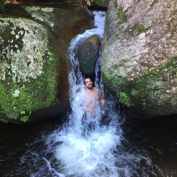 Cachoeira da Mucuíba em Vargem Grande