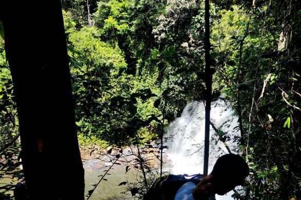 chegando na Cachoeira da Neblina, em Presidente Figueiredo chegando na Cachoeira da Neblina, em Presidente Figueiredo
