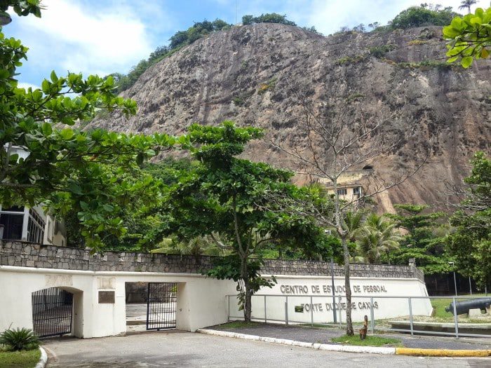 Entrada do Forte Duque de Caxias