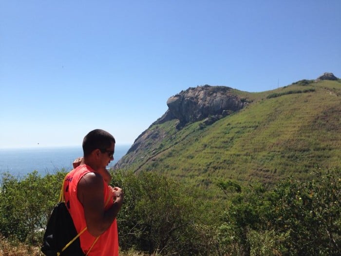 Pedra da Tartaruga ao fundo