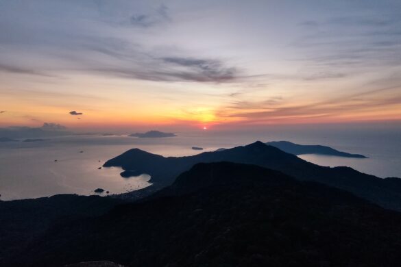 Pôr do Sol no Pico do Papagaio