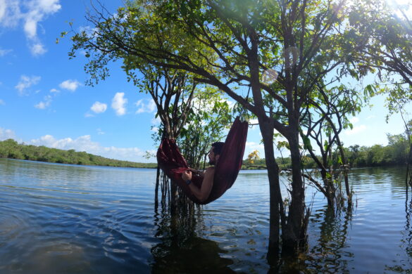 Lago do Tapari, em Santarém
