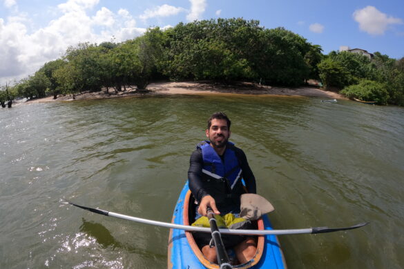 Remada no Lago Verde, em Alter do Chão