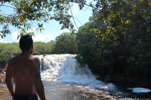 Cachoeira Iracema, em Presidente Figueiredo