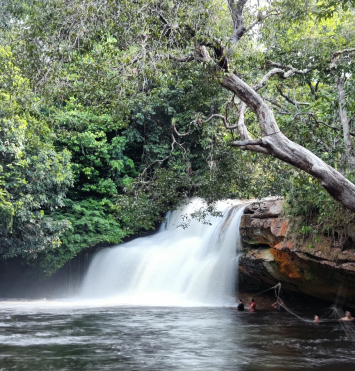 Cachoeira do Mutum, em Presidente Figueiredo
