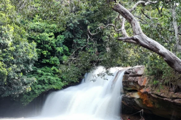 Cachoeira do Mutum, em Presidente Figueiredo
